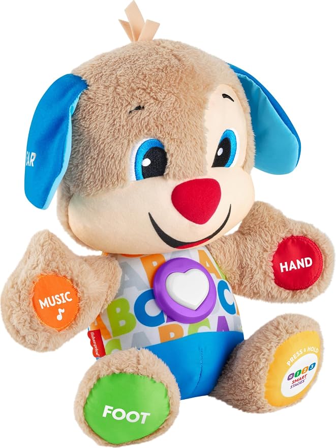 Fisher-Price Laugh and Learn Smart Stages Puppy musical plush toy