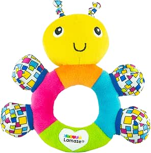 Lamaze My First Rattle soft teething and sensory toy