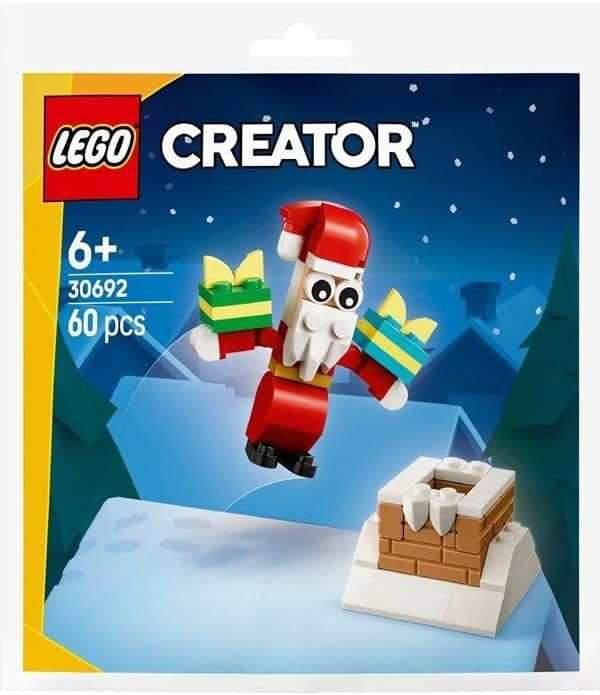 LEGO Creator Santa Claus in the Chimney set 30692 with 60 pieces